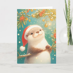 Carte Un Noël très loutre