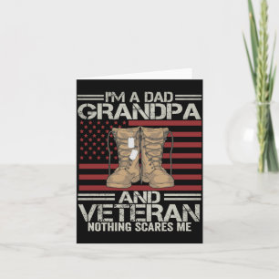 Carte Un papa grand-père et ancien combattant spectacle
