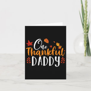 Carte Un Père Remercié Fun Père Thanksgiving Père Fall A