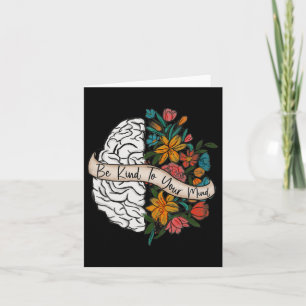 Carte Un peu pour votre esprit Amusants Femmes Mentologi