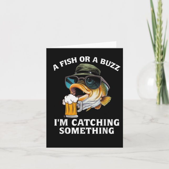 Carte Un Poisson Ou Un Buzz Im Catching Soing (Devant)