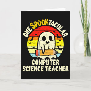 Carte Un professeur d'informatique absolument effrayant 