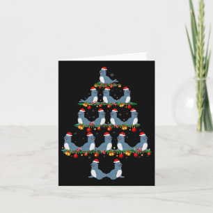 Carte Un pyjama familial fixe Noël Correspondant Matchin