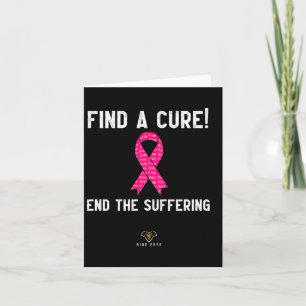 Carte Un remède - Mettre fin à la souffrance - Le cancer