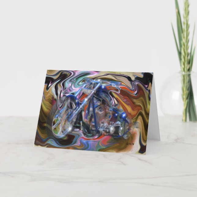 Carte Un rêve bleu (Devant)