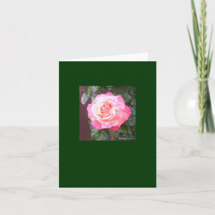 Carte Un Rose personnel