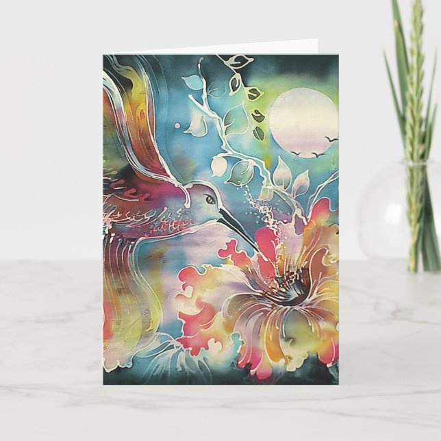 Carte Un seul colibri (Devant)