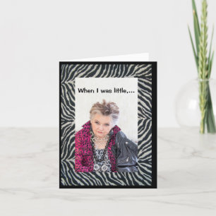 Carte Un souvenir amusant