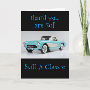 CARTE ****UN TOUR CLASSIQUE 50**** JEUX ANNIVERSAIRE