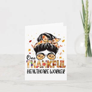 Carte Un Travailleur De La Santé Un Remerciement Thanksg