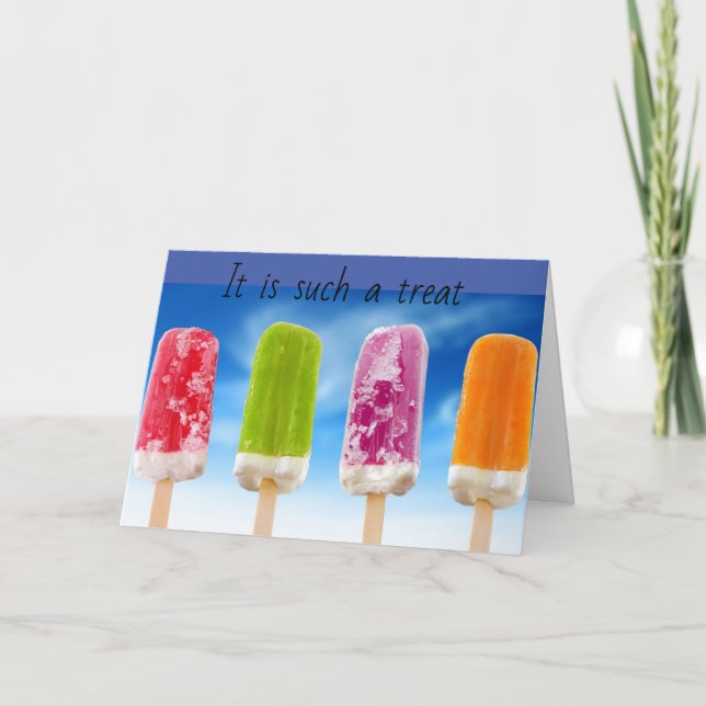 CARTE UN **TREAT** AYANT "VOUS" EN AMI ! (Devant)