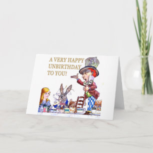 Carte Un Unbirthday heureux à vous