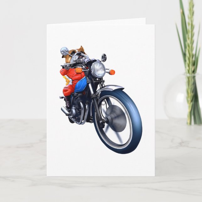 CARTE UN VÉLO D'ÉQUITATION (Devant)