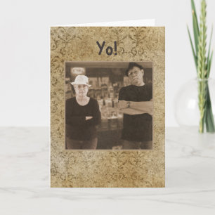 Carte Un voeu d'anniversaire de la mafia italienne