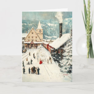 Carte Un voyage de Noël intemporel