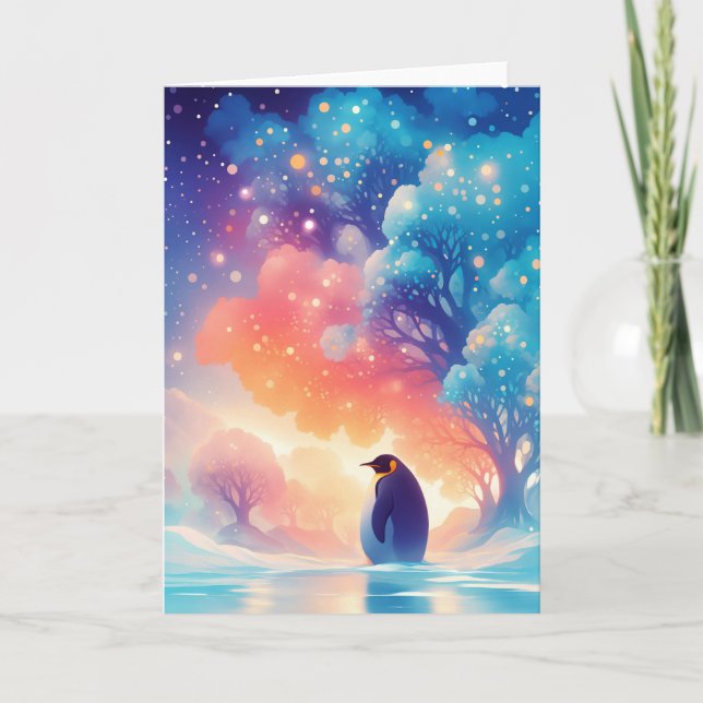 Carte Un Voyage Enchanté de Pingouin (Devant)