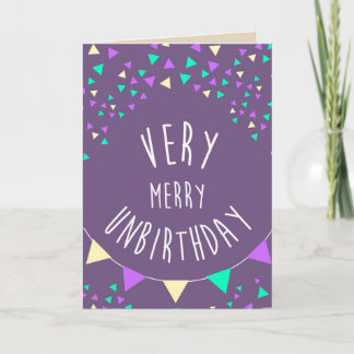 Carte Unbirthday très joyeux à vous
