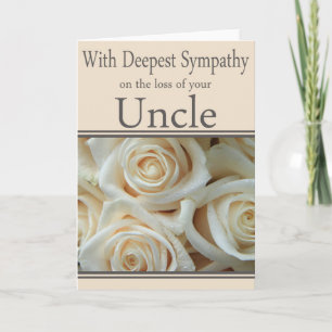 Carte Uncle Sympathie avec Rose