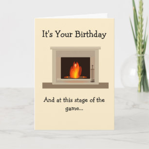 Carte Une autre bûche sur le feu