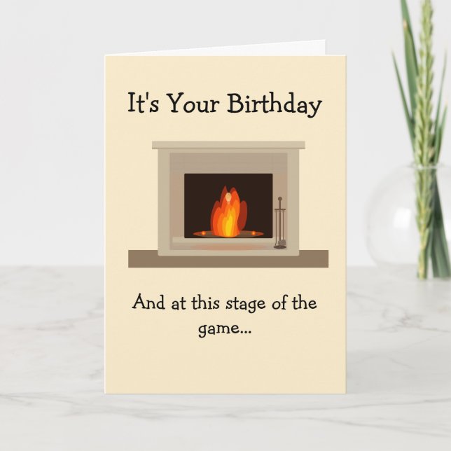 Carte Une autre bûche sur le feu (Devant)