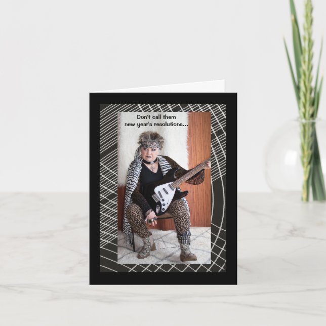 Carte Une autre définition des "résolutions de nouvelle  (Devant)