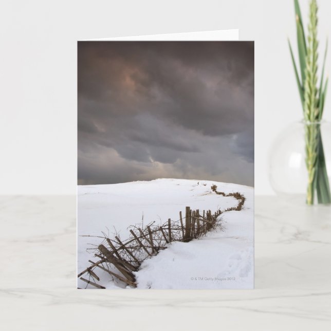 Carte Une barrière cassée (Devant)