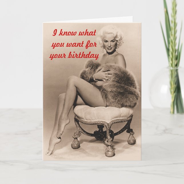 Carte Une Beauté Pour Votre Anniversaire (Devant)