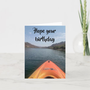 CARTE UNE "BELLE BALADE DE FUMÉE" POUR VOTRE ANNIVERSAIR