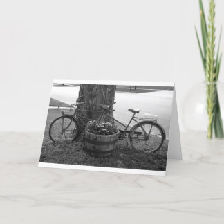 Carte Une bicyclette construite pour deux