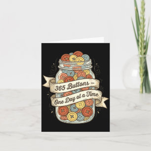 Carte Une chemise 365 boutons Jour Temps Meme