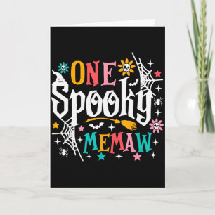 Carte Une chemise Soky Memaw drôle Halloween Soky grand-