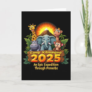 Carte Une expédition épique Camp Kilimanjaro Vbs 2025 Ch