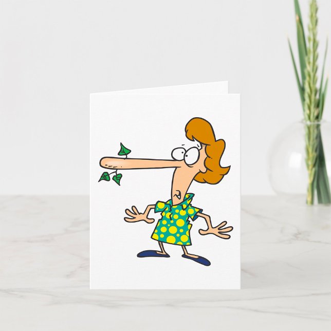 Carte Une Femme Dit Des Mensonges (Créateur téléchargé)