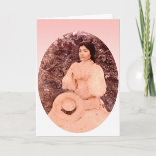 Carte Une fête des mères démodée