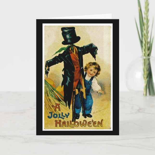 Carte Une Halloween joyeuse (Devant)