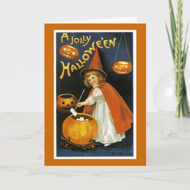 Carte Une Halloween joyeuse (Devant)