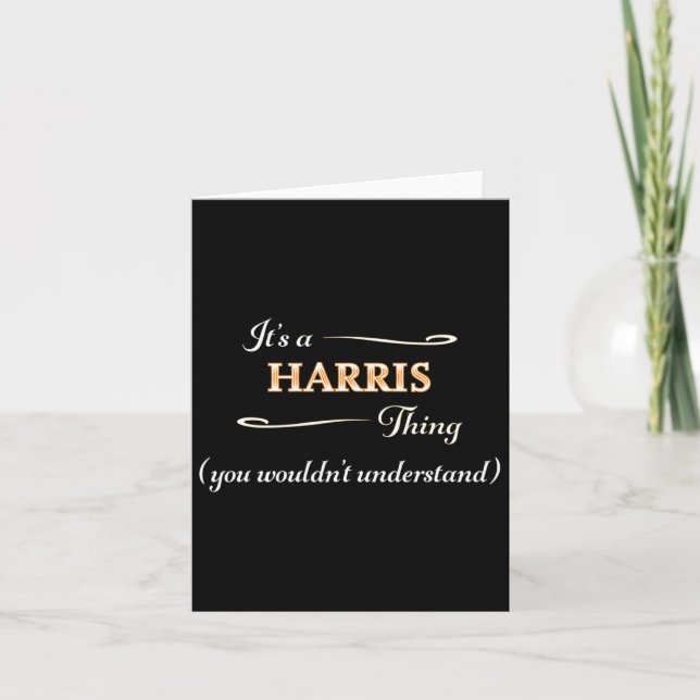Carte Une Harris Thing Kamala Harris 2024 Election Anti  (Devant)