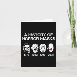 Carte Une Histoire D'Horreur Masques Halloween Fun Costu