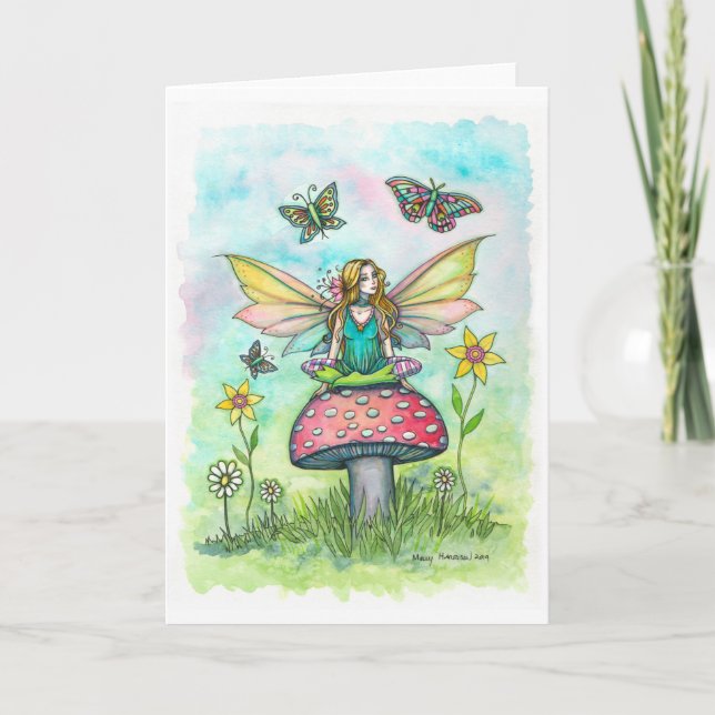 Carte Une journée magique Fée par Molly Harrison Fantasy (Devant)