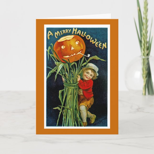 Carte Une joyeuse Halloween (Devant)