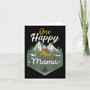 Carte Une joyeuse maman drôle Camper Anniversaire Famill