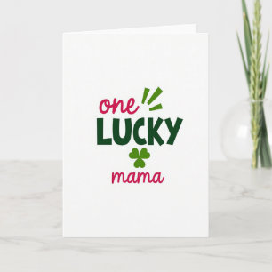 Carte Une Maman Chanceuse