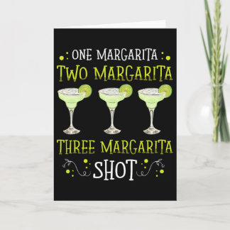 Carte Une Margarita Deux Margaritas Un Shot Pour Un Amat