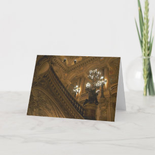 Carte Une nuit à l'Opéra