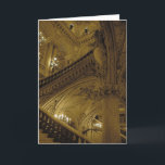 Carte Une nuit à l'Opéra II<br><div class="desc">Détail de l'intérieur de l'Opéra Garnier à Paris,  France</div>