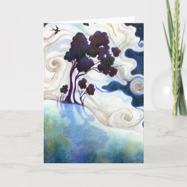 Carte Une nuit brillante (Devant)