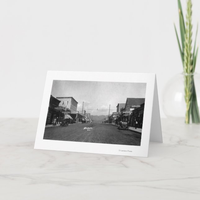 Carte Une scène de rue # 2 (Devant)