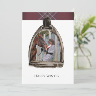 Carte une vue à travers l'étrier