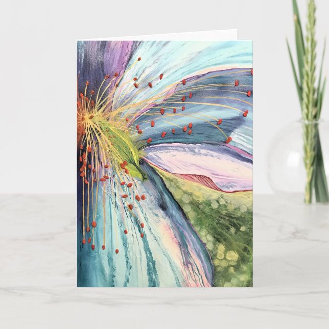 Carte Une vue sur les abeilles - Vierge à l'intérieur de (Devant)