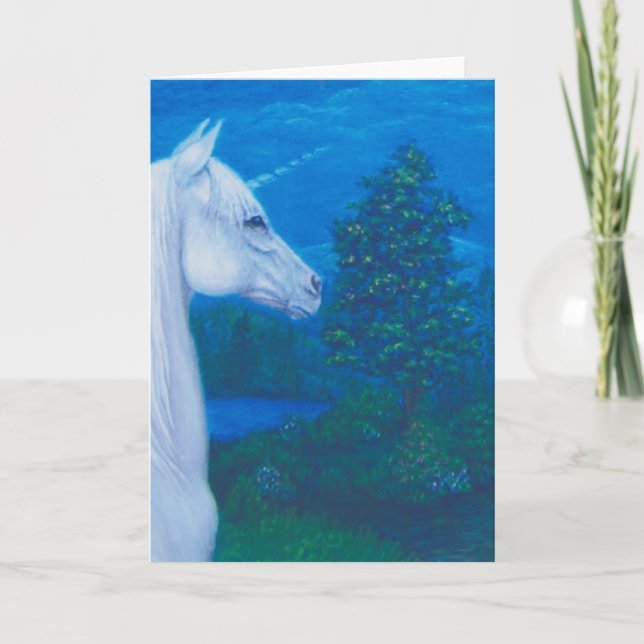 Carte Unicorn by the lake (Devant)